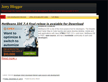 Tablet Screenshot of jerryblogger.com